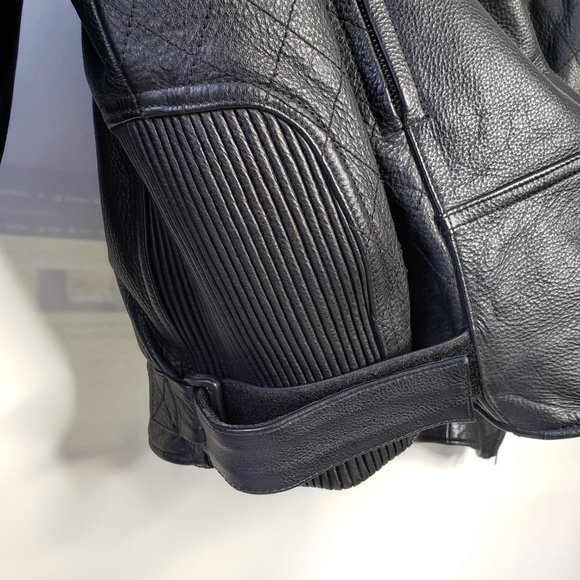 Wilsons Leather Heavy Riding Jacket XL - Picture 8 of 9